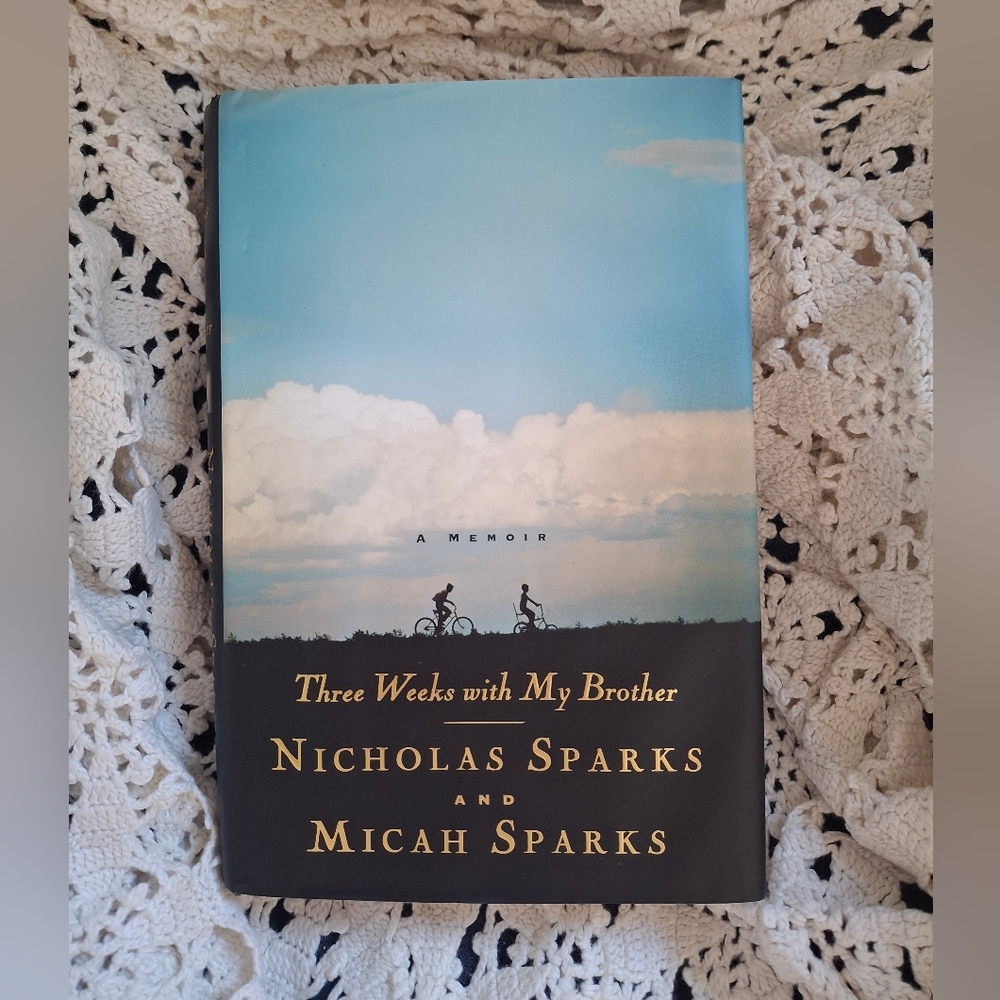 Nicholas Sparks Three Weeks with My Brother Hardback Book